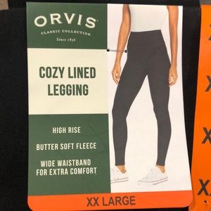 NWT Orvis Lined Legging
